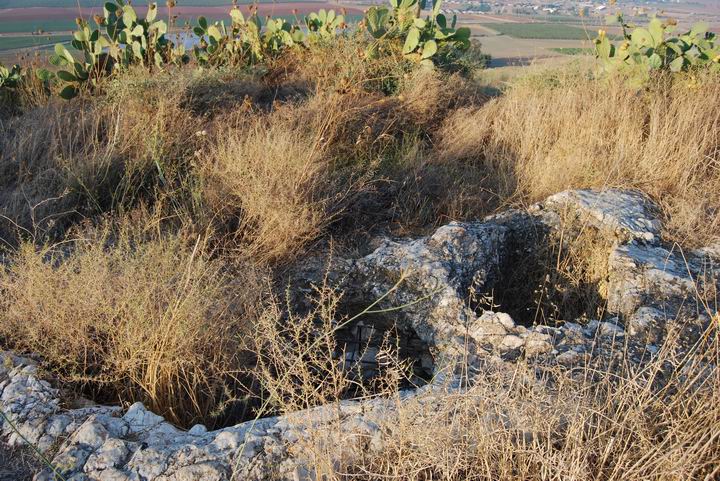 Tell Yizreel: eastern side