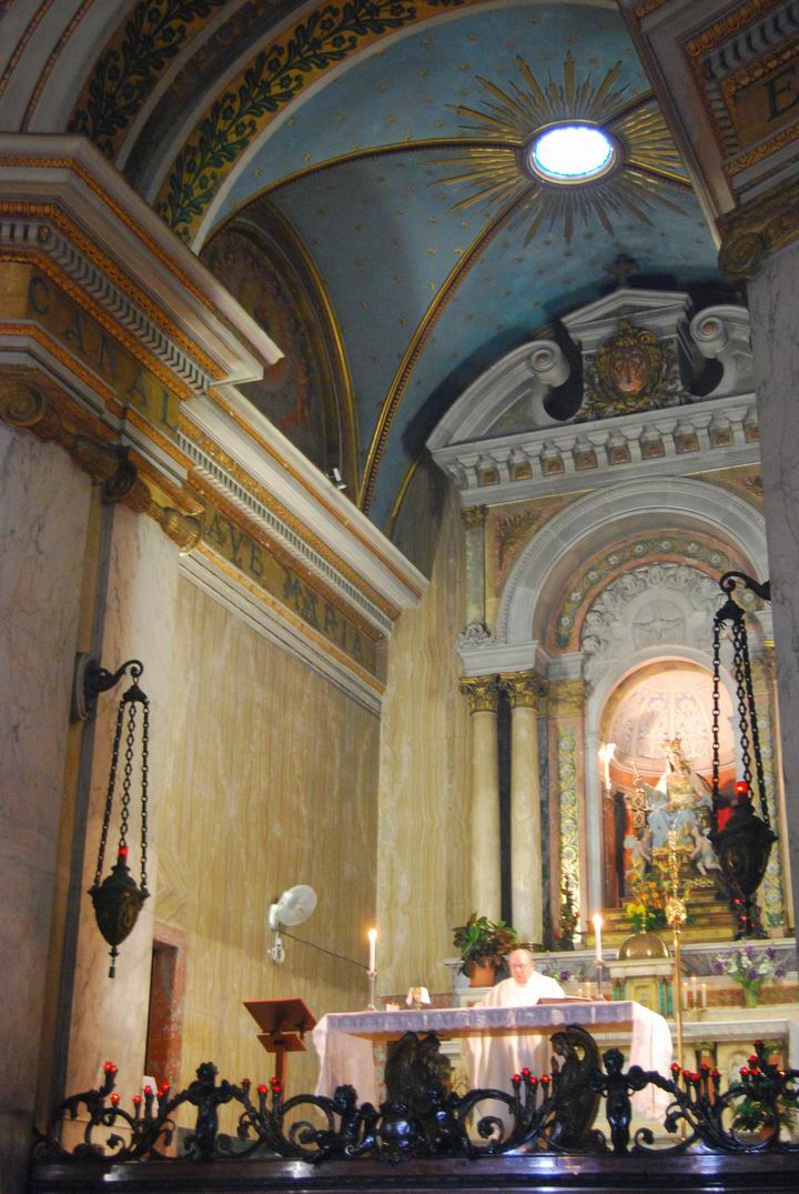 Eastern side, main altar