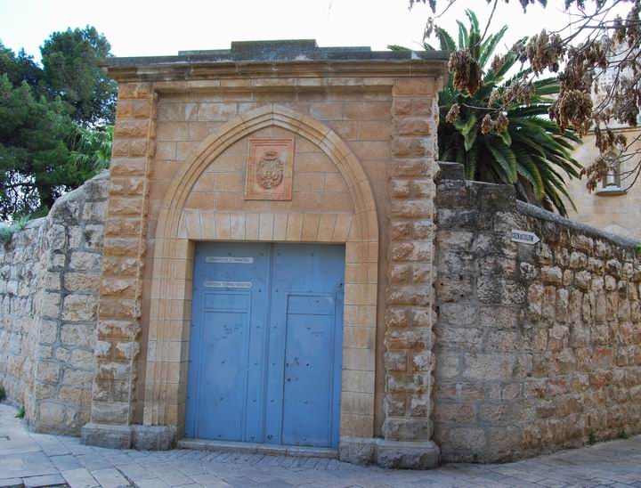 North entrance to St. Francis convent