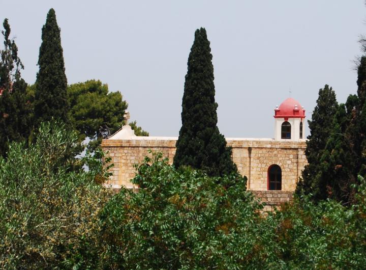 Greek Orthodox, St Elias, Mount Tabor - view from the south