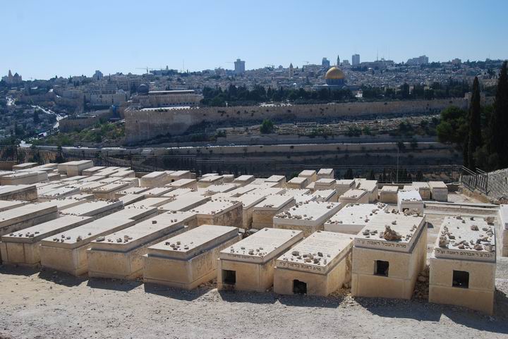 View from mount of Olives towards the old city