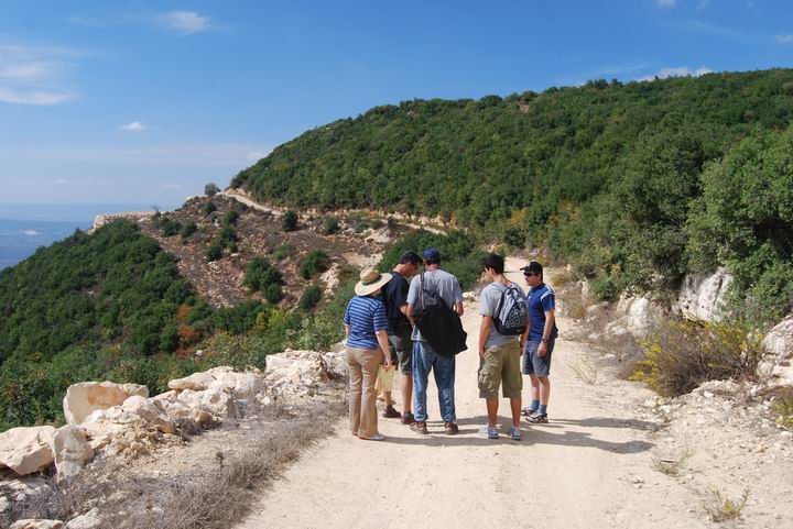 Beit Jan - Nature trail and view of Mt Ha'ari