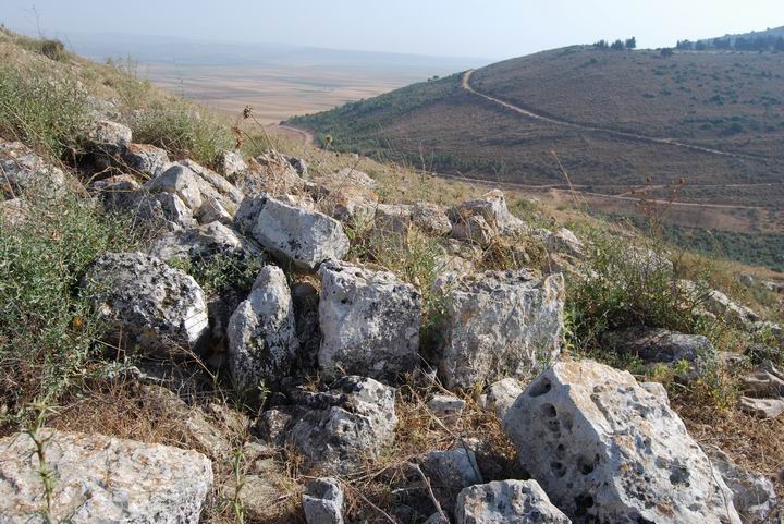 Ruins on the south side of Khirbet cana.