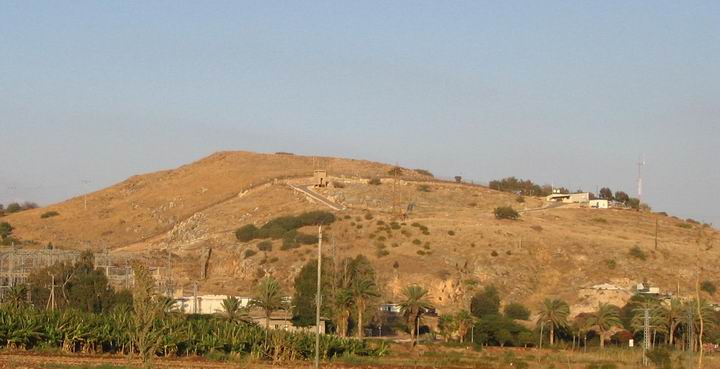 This is a view of Tell Kinneret from the south.