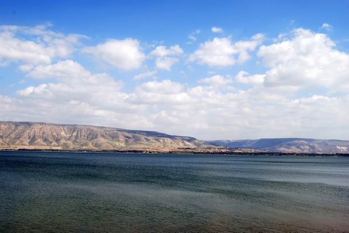 Sea of Galilee - view towards the south-east