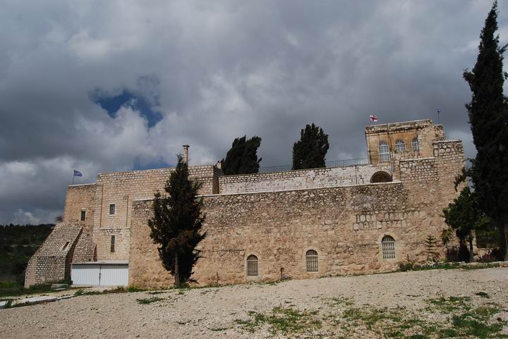 South side of the Monastery of the Holy Cross