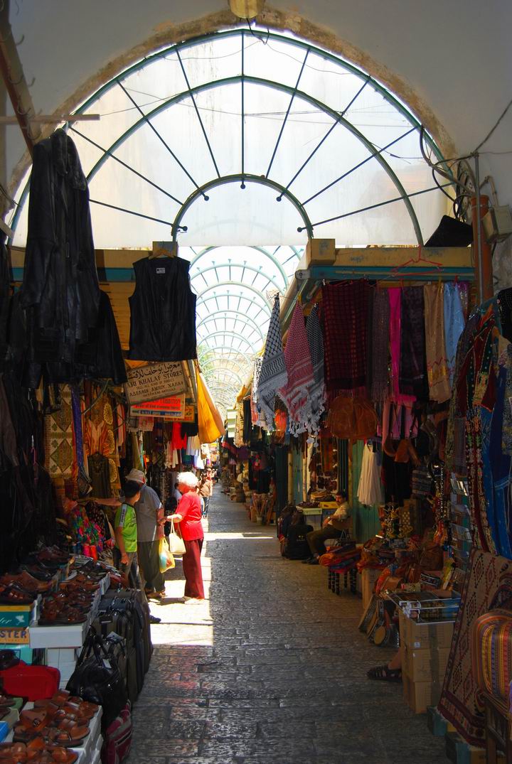 The Market in the Christian quarter, near St. John