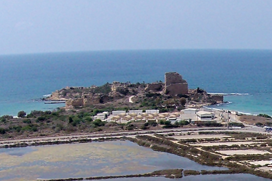 View of the Atlit fort from the east