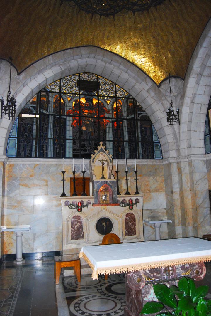 Flagellation church - altar