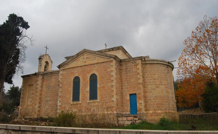 Ein Kerem - Greek-Orthodox church - view from the south