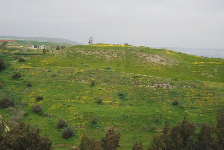 View of Tell Iztaba