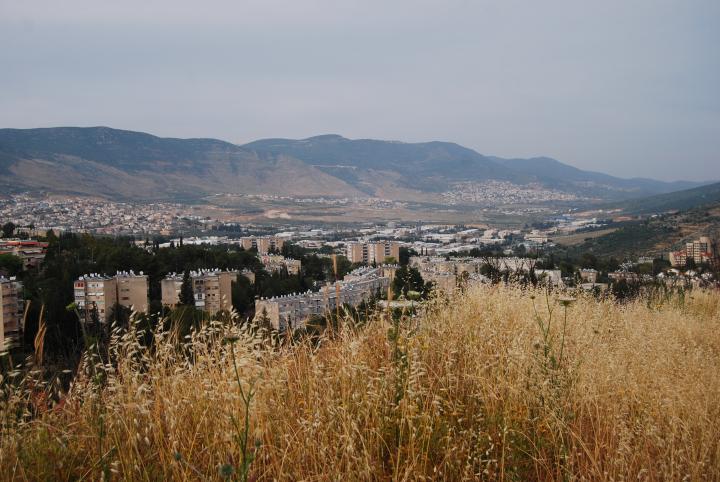 View of eastern side of Karmiel - from Kh. Bata