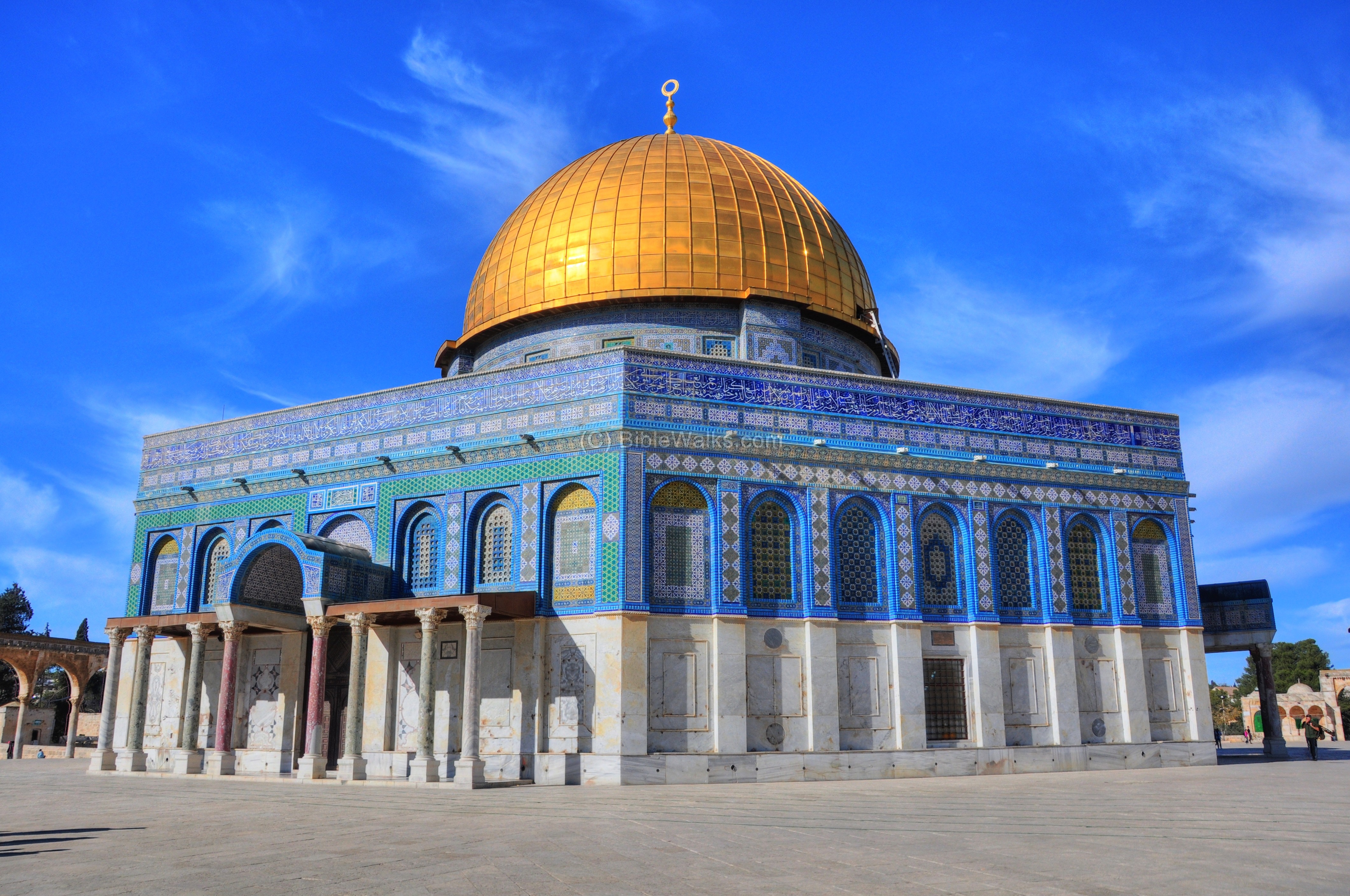 Dome Of The Rock Shrine Jerusalem