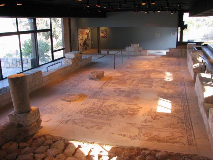 Sepphoris: Synagogue mosaics.